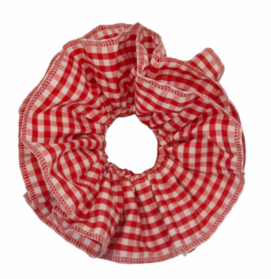 BEAU SCRUNCHIE IN RED